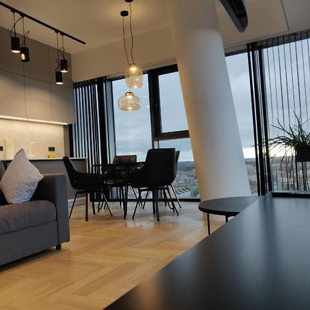 Hanza Tower Szczecin Sky Apart 18Th Floor A Leilighet Eksteriør bilde