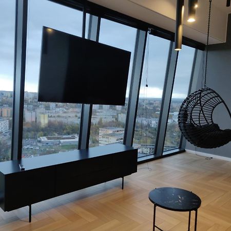 Hanza Tower Szczecin Sky Apart 18Th Floor A Leilighet Eksteriør bilde